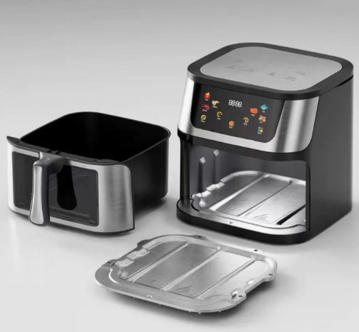 Smart Full Stainless Steel Visible 10L Air Fryer 21-6 wholesale product image