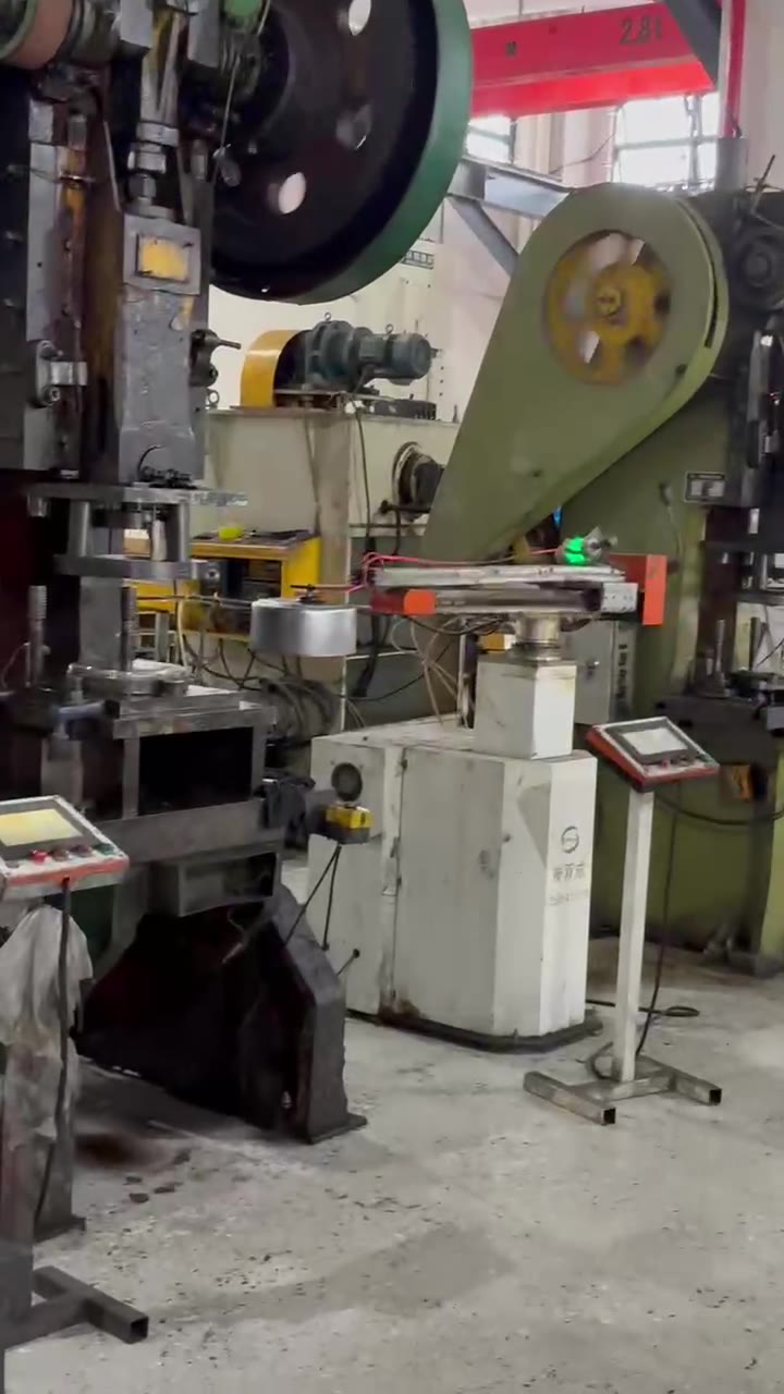 Metal press workshop context for appliance formed-part review